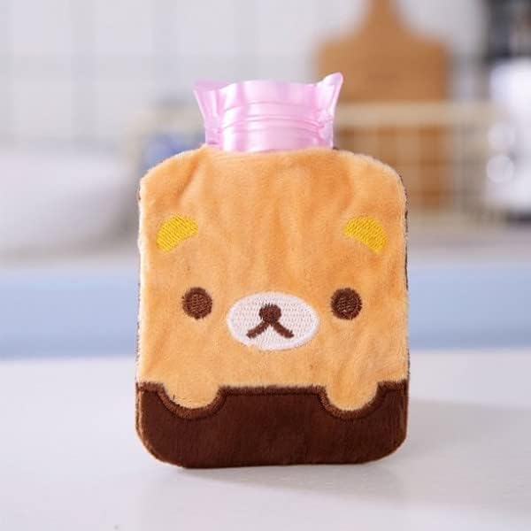Giftock Small Mini Size Cute Cartoon Designs Cotton Hot And Cold Winter Water Bag Bottle For Heat Therapy Hot Watering Pain Relief Bags Pack Of 1 Multicolor