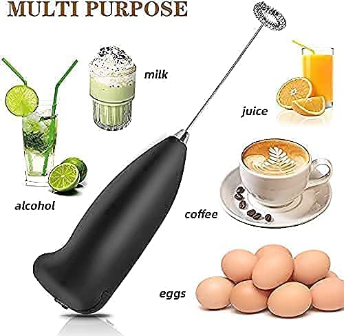 Giftock Hand Blender Mixer Froth Whisker Latte Maker for Milk Coffee Egg Beater Juicer, lassi Maker