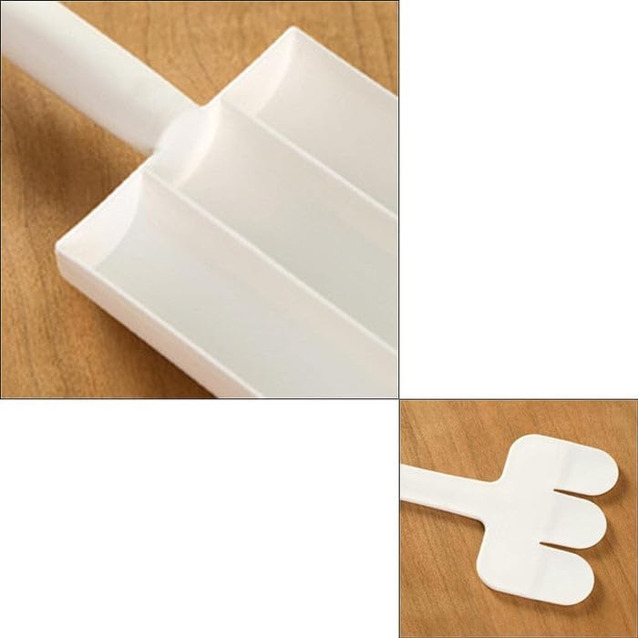 Giftock Small Multifunction Fritters Maker - Creative Fritters Scoop Multi-Function Ball Maker | Portable Maker for Making Cake Balls, Ice Cream Spoon, Doughnut, Hand Cutting Scoop (2pc Set)