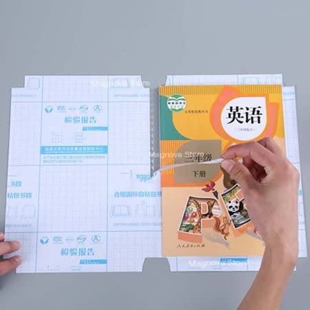 Giftock Transparent Paper Sticker Book Cover Film Clear Matte for Craft 30 Pcs,Waterproof School Textbook Protective Case Cover Can Be Cut Self-Adhesive Book Cover Paper Sticker Book Film