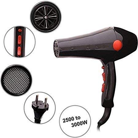 Giftock Chaoba Hair Dryer with 2 Speed Control and Cold and Warm Wind 2000 watts Ch-2800 Black