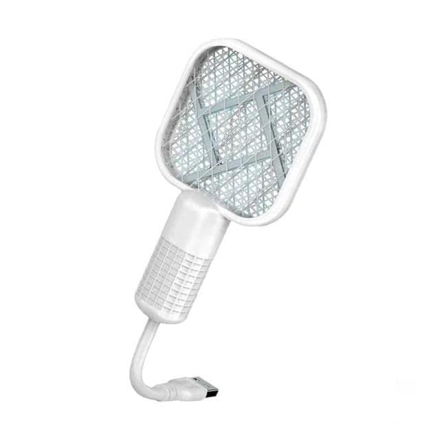 Giftock Mini Mosquito Killer Lamp 2 in 1 Multicunctional Angle Portable Bug Zapper Electric USB Rechargeable Mosquito Fly Bat Swatter Pack of 1