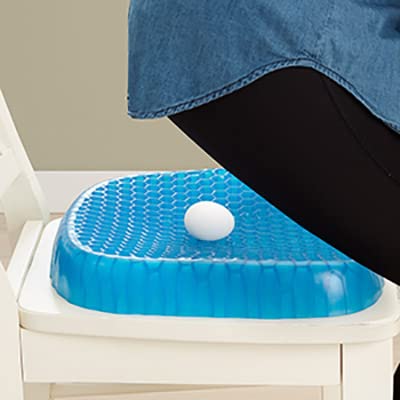 Giftock Egg Sitter Seat Cushion with Non-Slip Cover Breathable Honeycomb Design Absorbs Pressure Points
