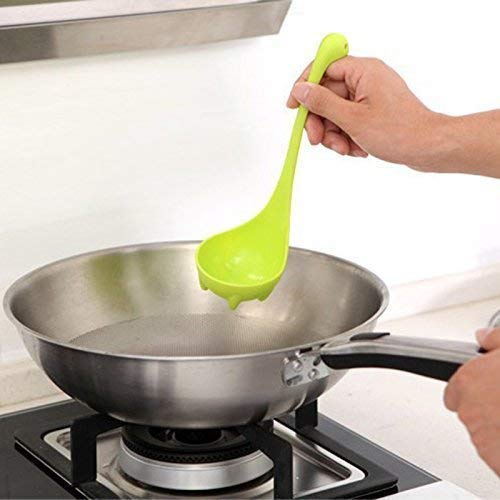 Giftock Nessie Ladle Long Handle Nonstick Spoon and Kitchen Supplies Serving Spoon (3)