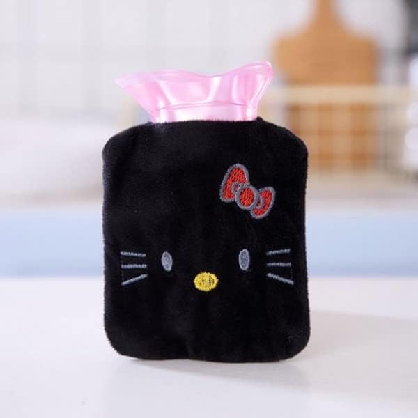 Giftock Small Mini Size Cute Cartoon Designs Cotton Hot And Cold Winter Water Bag Bottle For Heat Therapy Hot Watering Pain Relief Bags Pack Of 1 Multicolor
