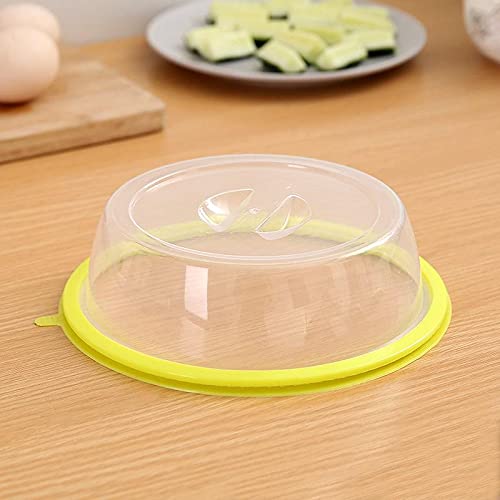 Giftock Plastic Microwave Dome Silicone Food Cover 1 pcs multi color