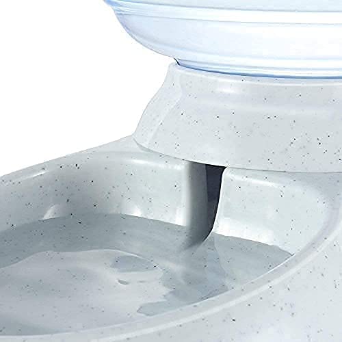 Giftock Pet Water Dispenser 3.8L Large Capacity Self-Dispensing Gravity Feeder Waterer Cat Dog Feeding Bowl Drinking Water/Automatic Dispenser
