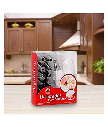 Giftock 12 Pieces Cake Decorator Set Frosting Icing Piping Bag Tips Along Steel nozzles (Multicolor) Cake Nozzles