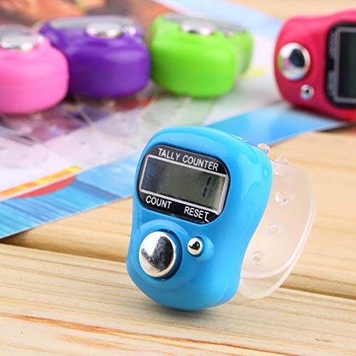 Giftock Multiuse Finger Counter Portable Hand Finger Counting Machine Digital Head Electronic Tally Counter Pack of 3