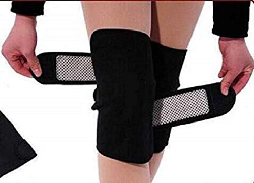Giftock Magnetic Therapy Hot Knee Belt Self Heating Knee pad Knee Support Belt Tourmaline Knee Braces Support Heating Belt Strap Cap for Pain Relief Knee Protection Belt for Leg Pain (1)