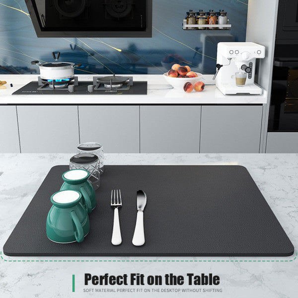 Giftock Kitchen Dish Drying Water Absorb Drain Mats BUY 1 GET 1 FREE (2 FOR 699)