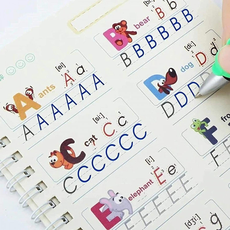 Chepaerzone Magic Book Buy 1 set & Get 1 set FREE!!! ( 8 Book + 20 Refill+2 Pen+2 Grip )