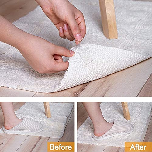 Giftock 3 Meter Double Sided Nano Magic Ivy Grip Tape Heavy Duty Transparent Tape,Removable, Washable, Reusable & Anti-Slip (L-3Mtr, W-3Cm)