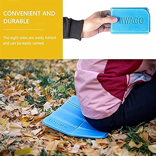 Giftock Picnic Seat, Waterproof Foam Mat Foldable Folding Seat Cushion for Camping for Picnic(Pink)