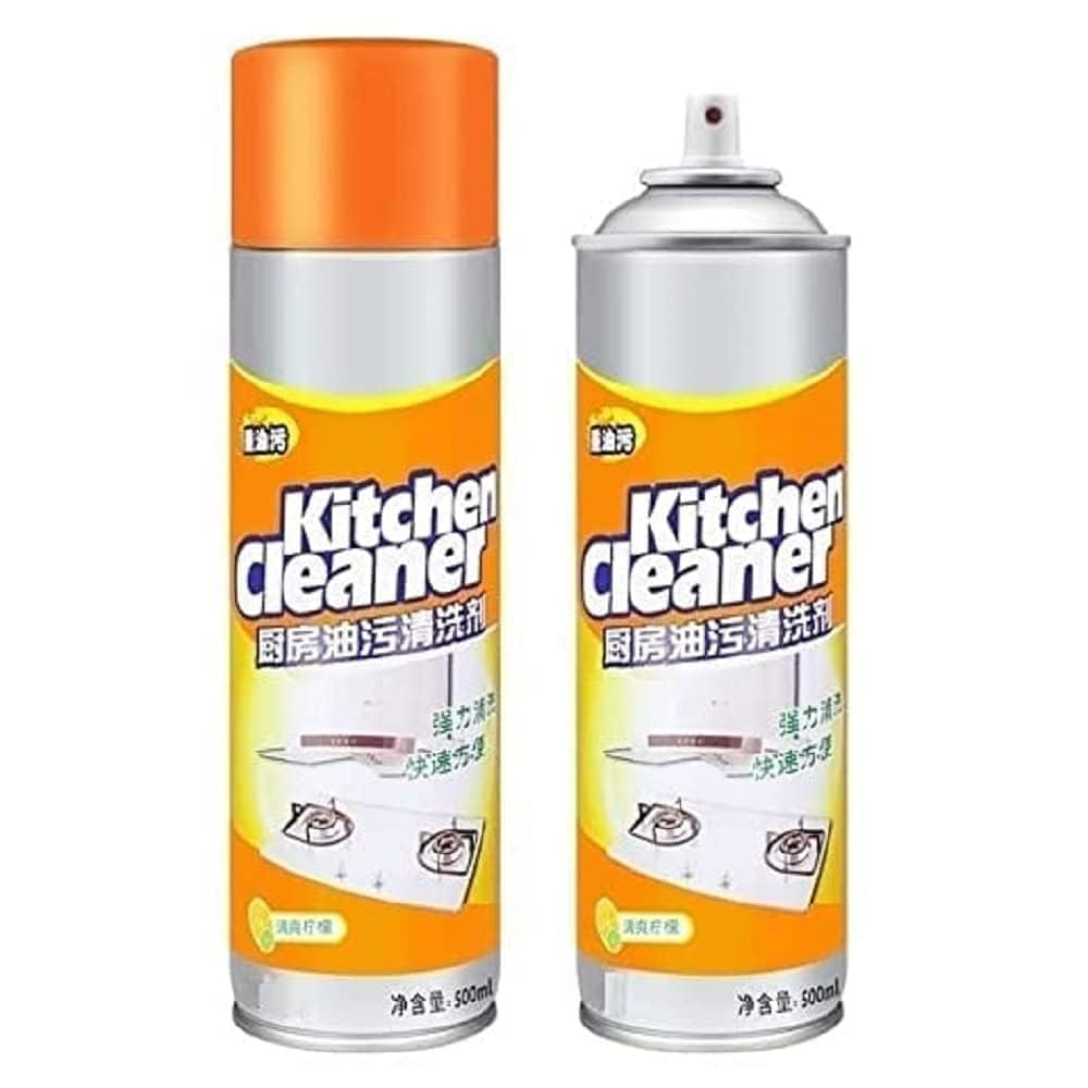 Giftock Oil Stain Removing Hood Oven magic kitchen stain cleaner kitchen cleaning spray Grease Bubble Liquid Kitchen Foam Cleaner All Purpose Kitchen Cleaner detergent