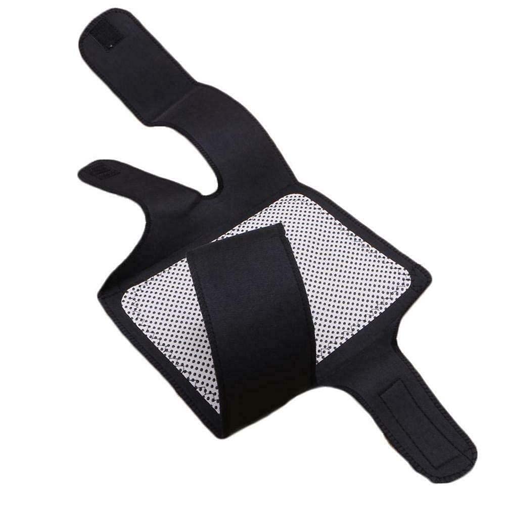 Giftock Magnetic Therapy Hot Knee Belt Self Heating Knee pad Knee Support Belt Tourmaline Knee Braces Support Heating Belt Strap Cap for Pain Relief Knee Protection Belt for Leg Pain (1)