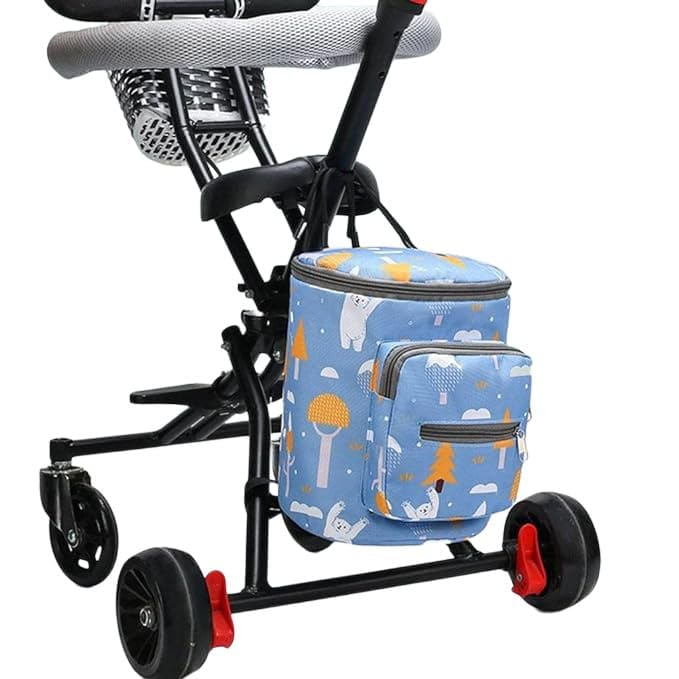 Giftock Baby Stroller Hanging Bag Multifunctional Mommy Bag Waterproof Bag Diaper Bag (Blue)