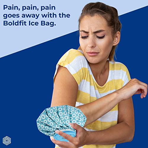 Giftock Ice bag for Pain Relief Cold - Ice Pack Bag for Pain Relief - Cold Water Bag for Pain Relief, Injuries, and Cold Therapy (9 Inch)