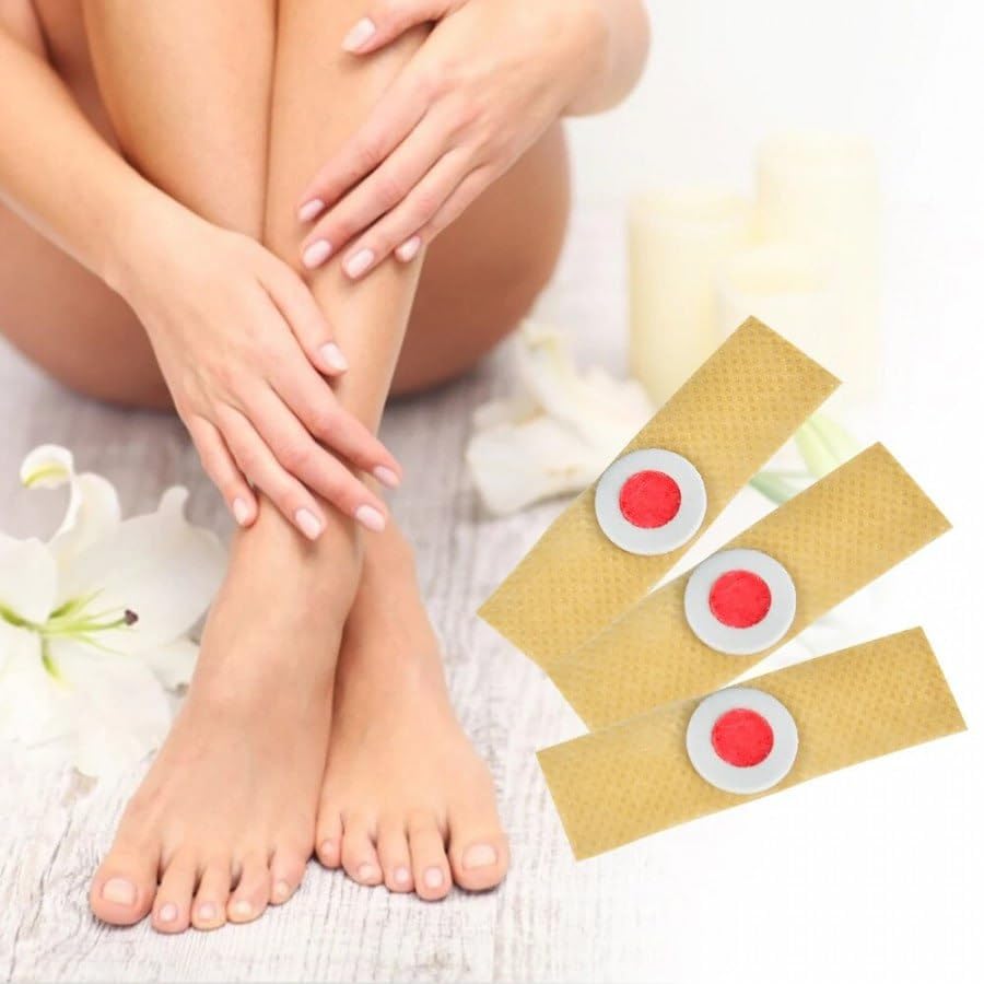 Giftock Foot Corn Removers Plaster with Hole,for Feet,Wart Remover, Wart Removal Plasters Pad,Feet Callus Remove, Soften Skin Cutin Sticker Cure Toe Protector, Relief Pain Removal Warts Plaster 24 Pcs/Box