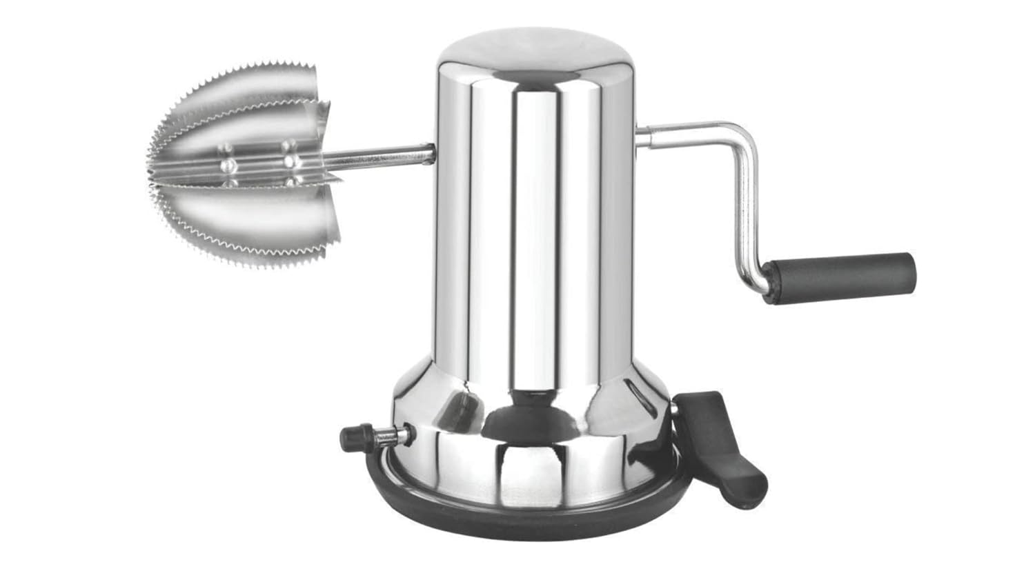 Giftock Stainless Steel Coconut Scraper | Coconut Grater with Vacuum Base