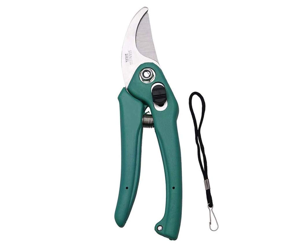 Giftock Heavy Duty Plant Cutter For Home Garden | Grip-Handle Flower Sharp Cutter | 8 Inch Garden Bypass Pruning Shears | Pruners Scissor with Safety Lock | Garden Scissors For Home Gardening