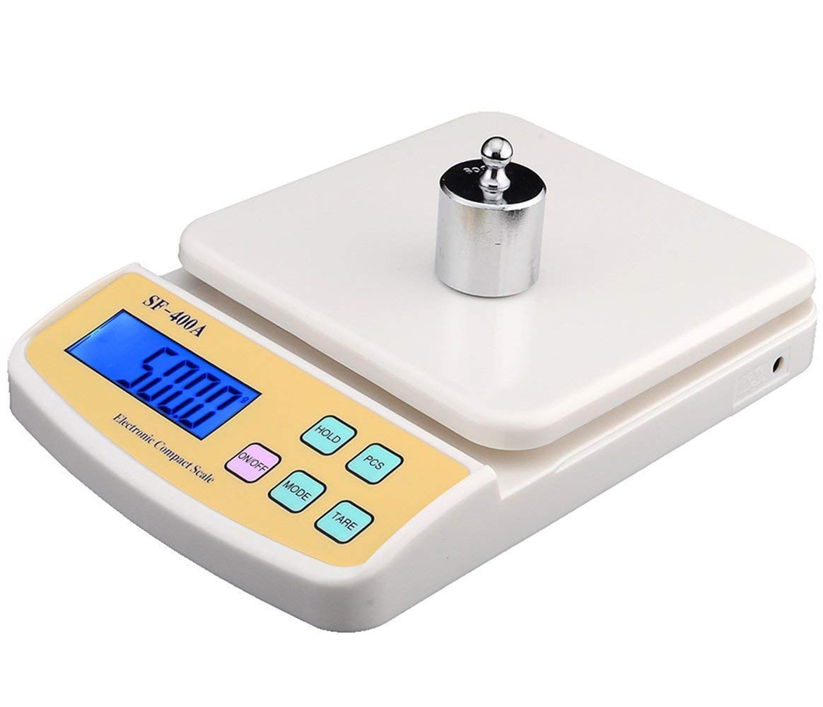 Giftock Multipurpose Kitchen Small Weighing Scale With Tare Function SF 400A, Digital Kitchen Scales Vegetable, Food Weight Machine for Shop Home (10 Kg)