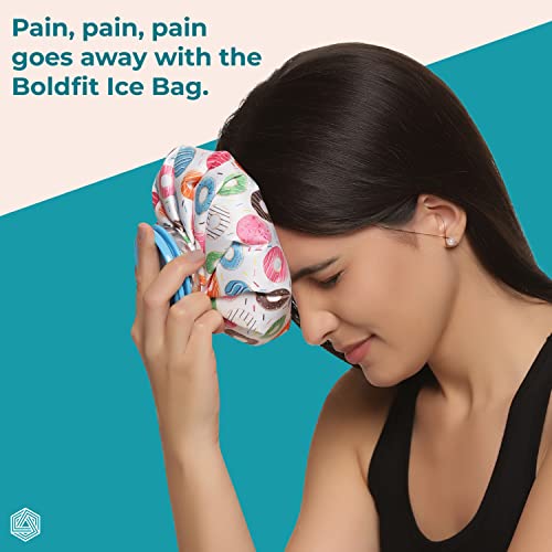 Giftock Ice bag for Pain Relief Cold - Ice Pack Bag for Pain Relief - Cold Water Bag for Pain Relief, Injuries, and Cold Therapy (9 Inch)