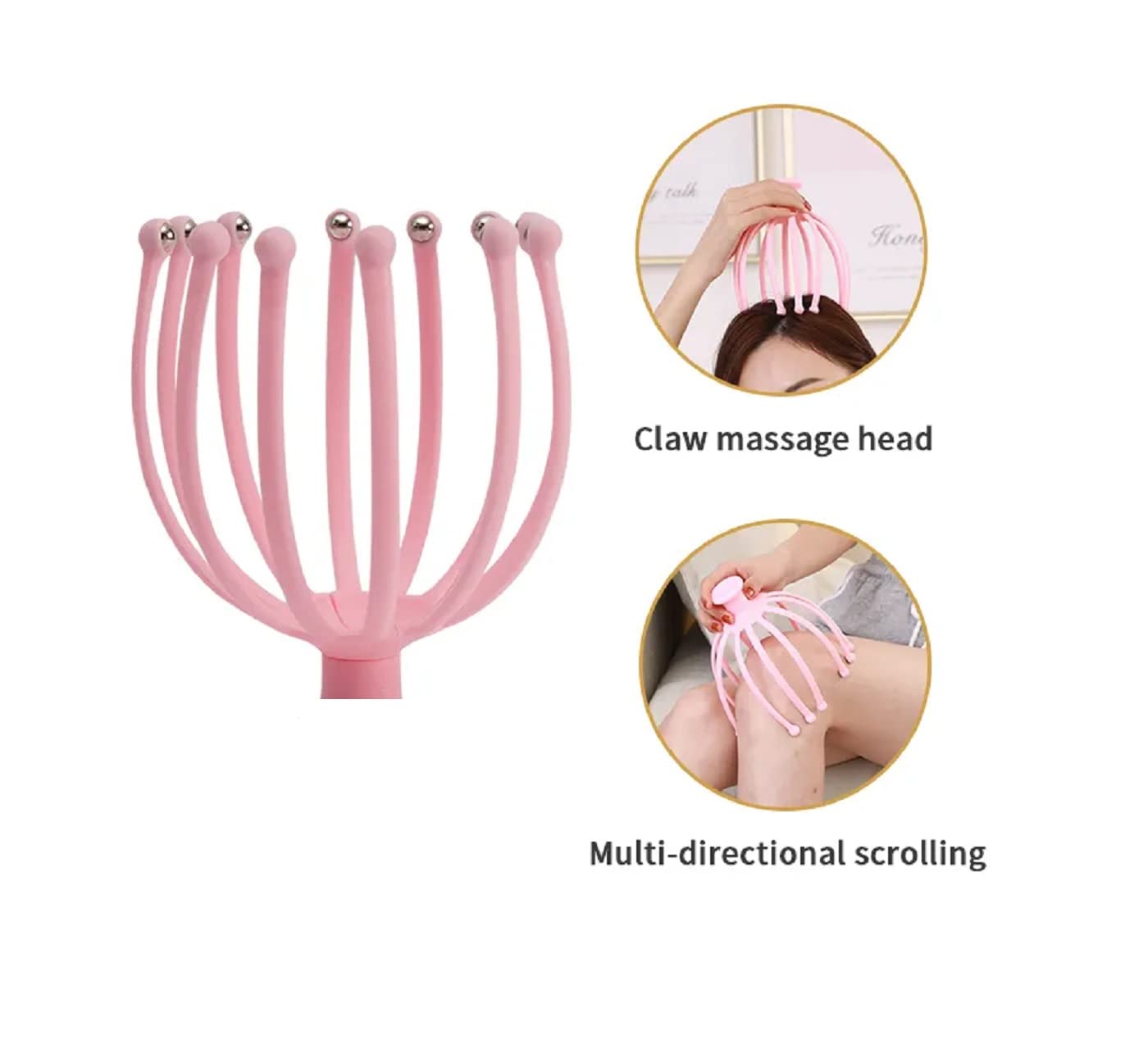 Giftock Scalp massager Head massager Pack of 2 Khujali002