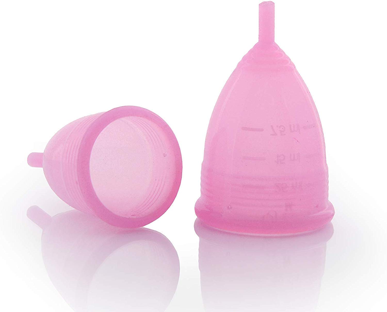 Giftock Silicone Reusable Menstrual Cup With No Leakage No Odor | amplec-Cup - Medium