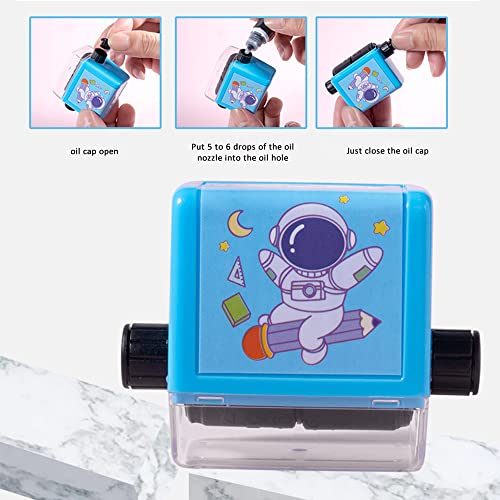 soputry Math Roller Stamp For Addition Subtraction Multiplication Division,Roller Number Teaching Practice Math Stamp Roller Digital Teaching Stamp,Math Practice Number Rolling Stamp(Multiply&Divide)