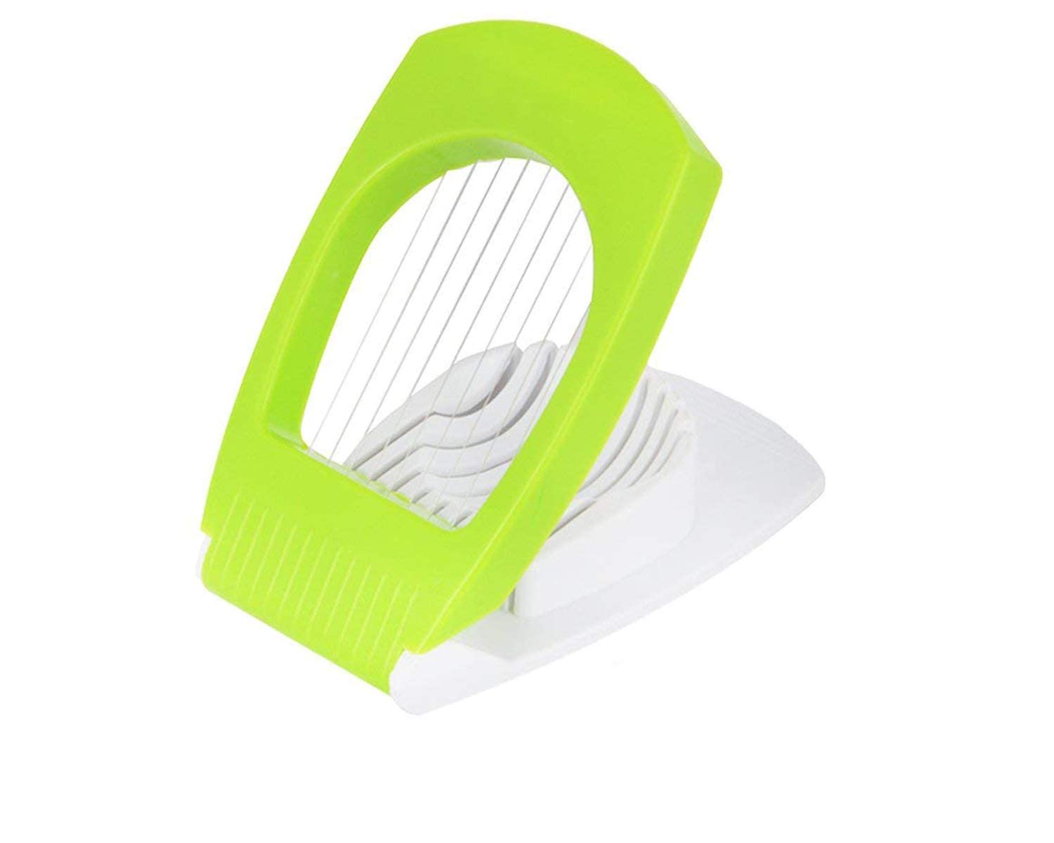 Giftock Plastic Multi Purpose Egg Cutter/Slicer with Stainless Steel Wires