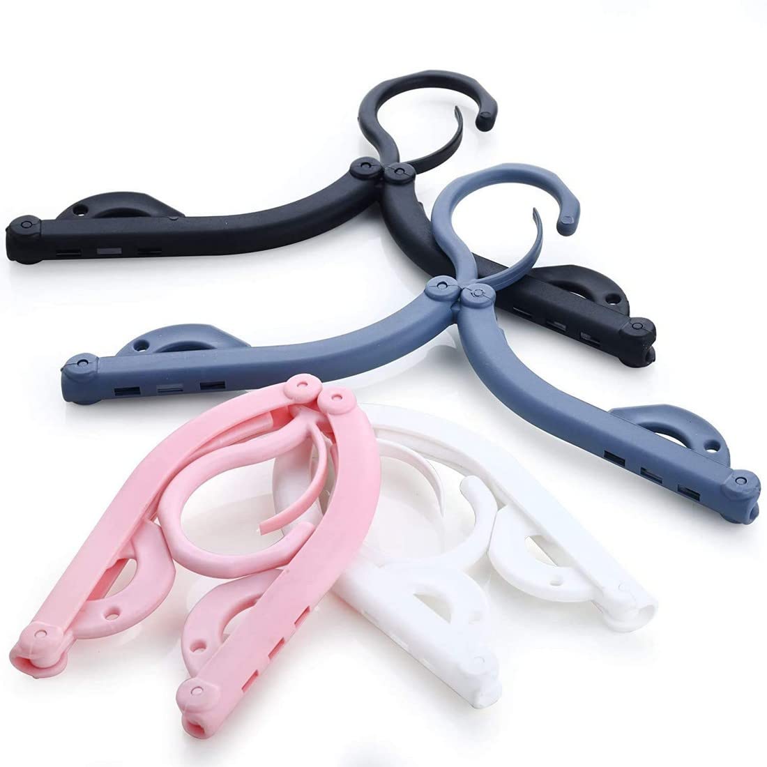 Giftock Portable Folding Clothes Hangers Foldable Clothes Drying Rack - Set of 1