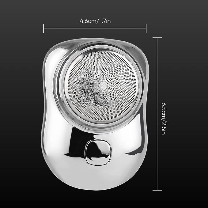 Giftock New Mini Shaver Portable Electric Shaver Mini Pocket Fashion Shaver Electric Razor Shavers for Men Rechargeable Shaver
