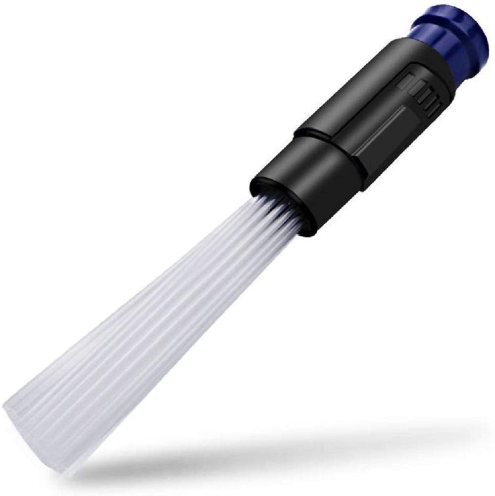 Giftock  Plastic Daddy Vacuum Attachments Dust Cleaning Sweeper Suction Brush Tubes Flexible Access to Anywhere (Small, Multicolour)