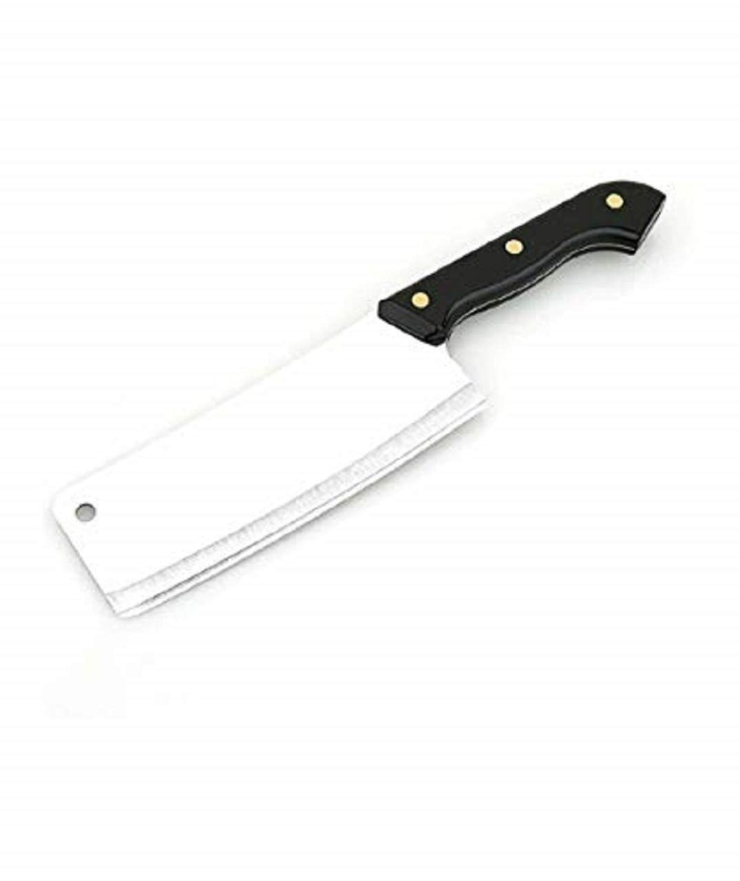 Giftock Heavy Duty Stainless Steel Chef's Chopper/Knife/Meat Cleaver, Silver (Meat Chopper)