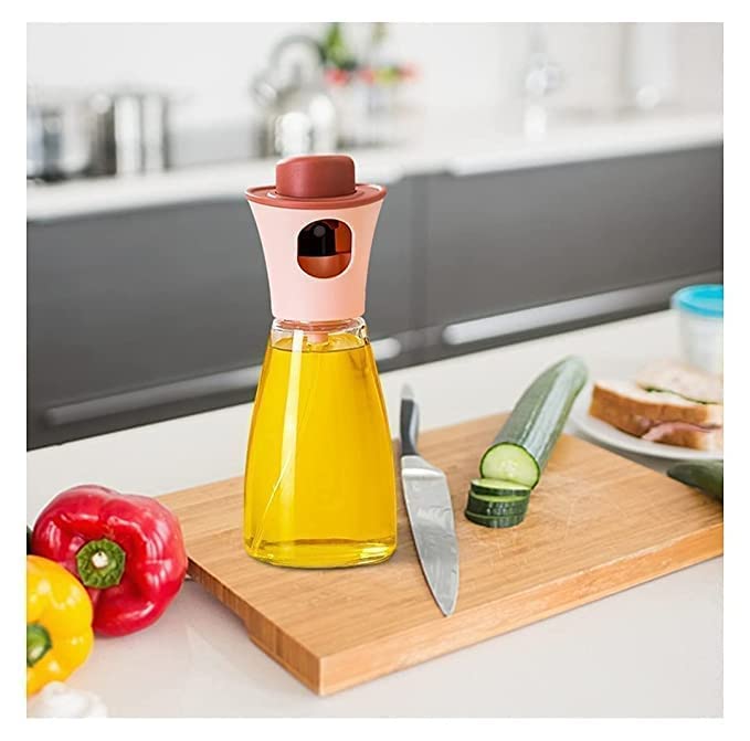 Giftock Leak Proof Oil Sprayer Bottles for Cooking |Oil Sprayer for Kitchen |Olive Oil Spray Bottle for Cooking |Vinegar Dispenser (Pack of 1)