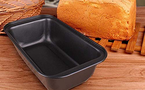 Giftock Non Stick Rectangle Cake Mould/Pan/Tin/Baking Tray for Oven/Bakeware | Grey