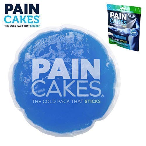 Giftock Stickable Pain Cakes Ice pack (Reusable Cold Therapy Ice Pack Conforms to Body, 1 Large, 5") by MARK AMPLE