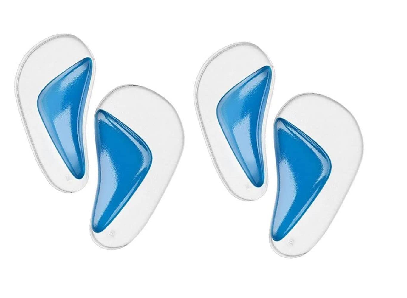 Giftock Kids Insole Orthotic Arch Support Insole Flat Foot Flatfoot Corrector Foot Care Shoe Cushion Insert Silicone Gel Orthopedic Pads (Pack of 1 Pair)