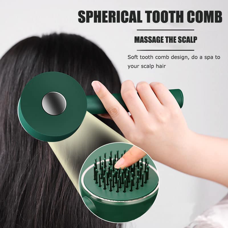 Giftock Airbag Massage Comb, 3D Air Cushion Massager Brush, Self Cleaning HairBrush, Original Detangler Self Cleaning Hair Brush, Massage Brush Hair Combs for Men and Women