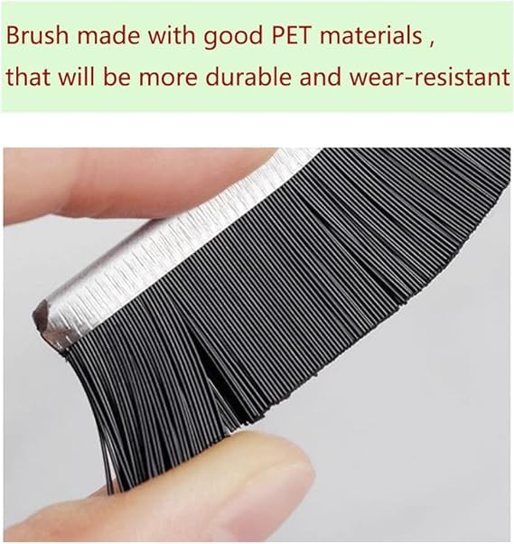 Giftock Gap Cleaning Brush Multi-Purpose Door Window Track Deep Cleaning Brush Supplies,Bathroom Gap Cleaning Brush, Clean The Dead Corners of Bathroom Kitchen Tiles (Pack of 3)