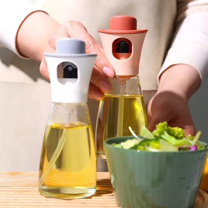 Giftock Leak Proof Oil Sprayer Bottles for Cooking |Oil Sprayer for Kitchen |Olive Oil Spray Bottle for Cooking |Vinegar Dispenser (Pack of 1)