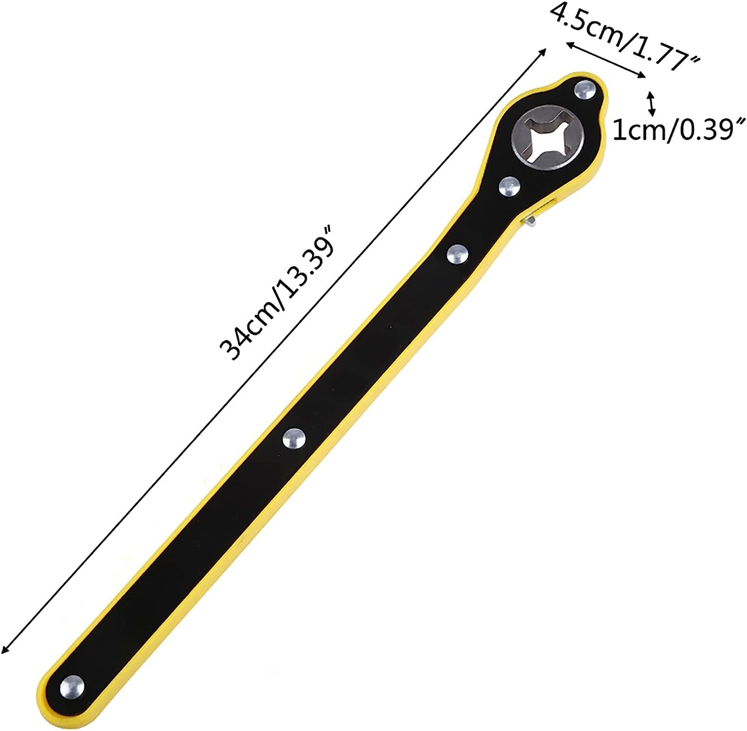 Giftock Car Jack Wrench Effortlessly Lift and Repair with Labor-Saving Power Universal car jack lifter 360 Degree Swivel for Tire Wheel Your Ultimate Repair Tool (CROSS, STANDARD)