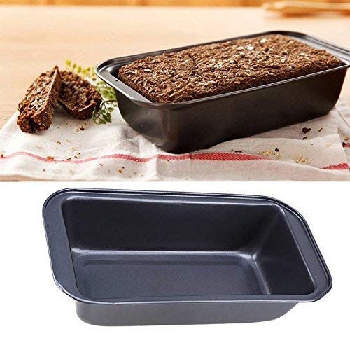 Giftock Non Stick Rectangle Cake Mould/Pan/Tin/Baking Tray for Oven/Bakeware | Grey