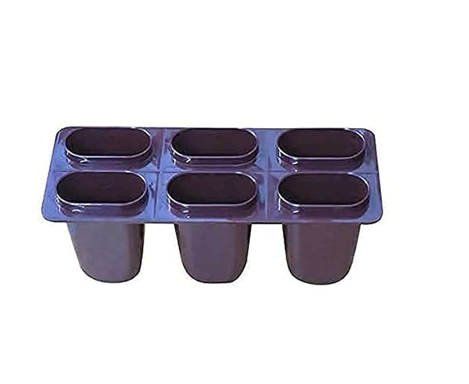Giftock Ice Candy Moulds for Freezer Ice Pop Makers Plastic Reusable Kulfi Mould Set for Children and Adults- 100% Food Grade (Design -1)