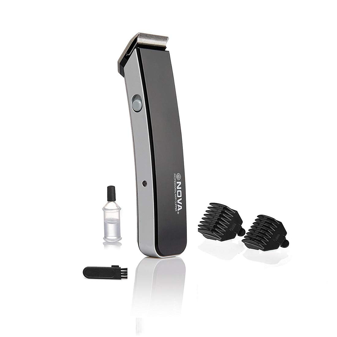 Nova NHT-1045 Rechargeable Cordless: 30 Minutes Runtime Beard Trimmer for Men