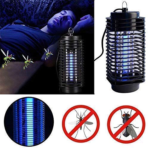 Giftock Trade Mini Home Mosquito Lamp Fly Killer No Radiation Electronic Mosquito Black 220V Catching Machine with Night lamp