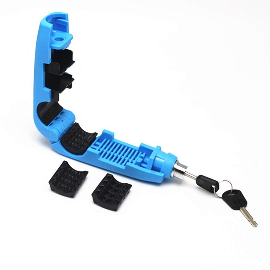 Giftock Heavy Duty Bike Brake Lock - Locking System by Holding Handle Bar with Brake Lever for All Bikes & Scooters (Multicoloured)