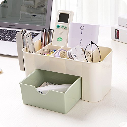 MOHAK Plastic Cosmetic Storage Box Makeup Storage and Organizer (Colour May Very)