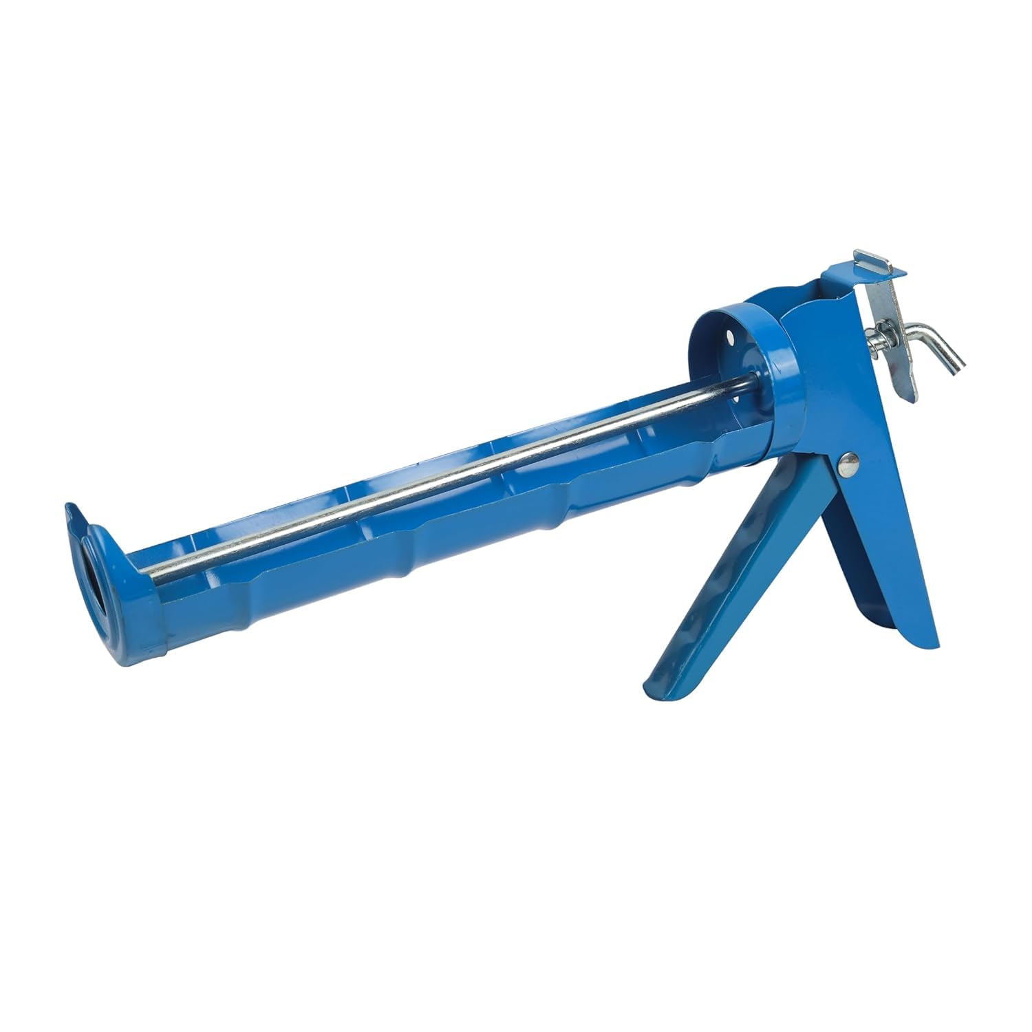 Giftock Hand Caulking Gun, Heavy Duty Silicone Glue Gun | Steel Half-Open Sealant Gun (13 Inch, Blue)